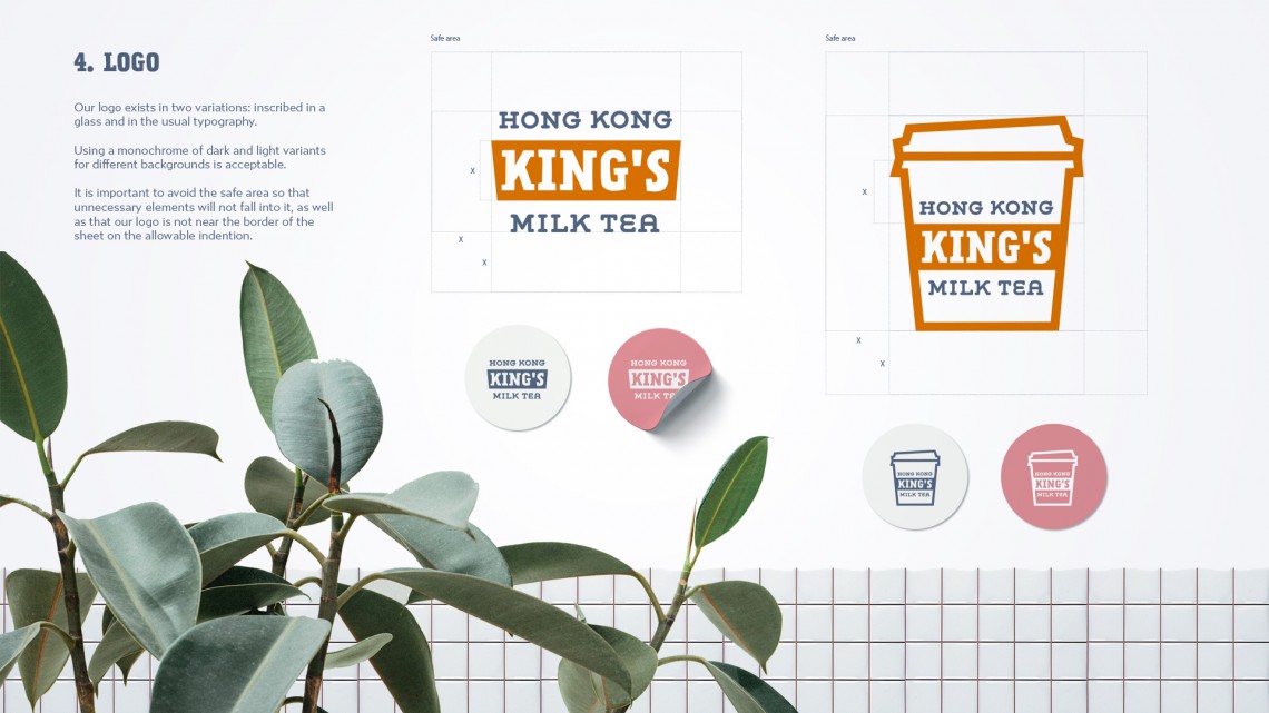 Hong Kong King’s Milk Tea Brandbook